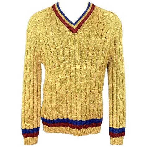 Wool jumper Gucci Gold size S International in Wool 